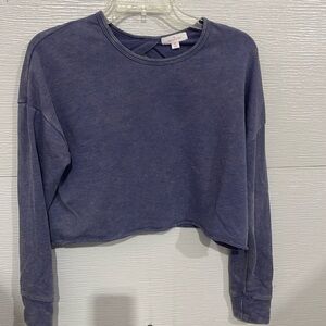 Colsie Cropped Open back